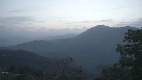 landscape or houses and environment of people living in nagaland, india.