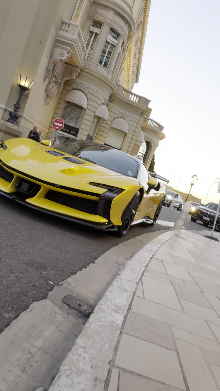 Yellow Sportscar