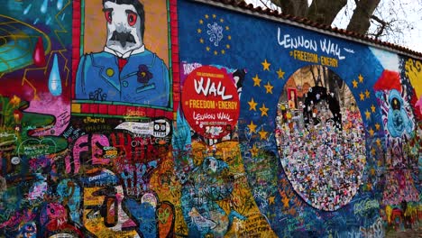 lennon wall prague, czech republic