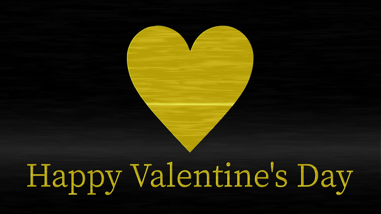 mensaje de valentín texto animación gráficos de movimiento