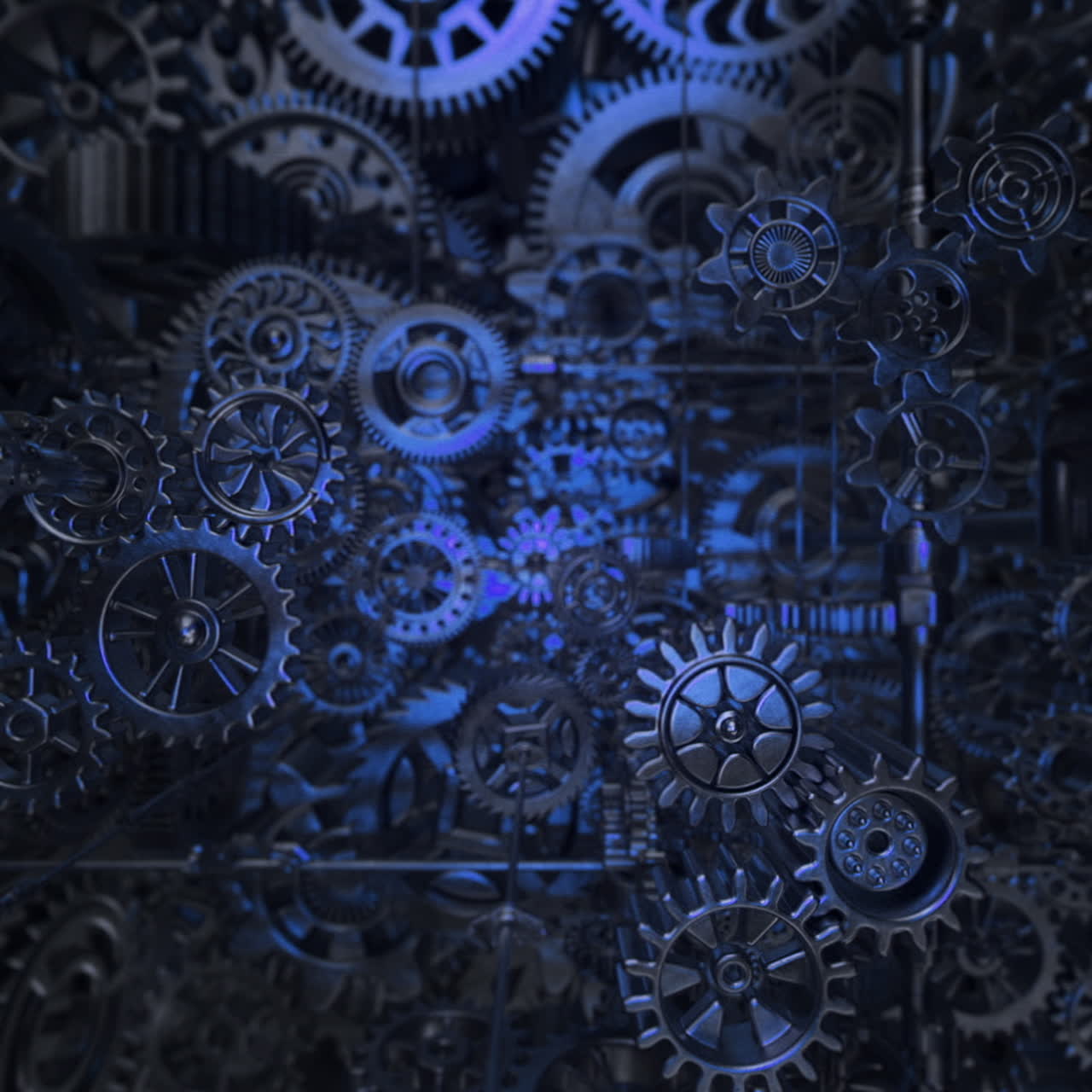 Abstract Industrial Gears