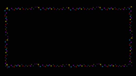 christmas beautiful string lights bulb string frame with flashing lights loop garland lights