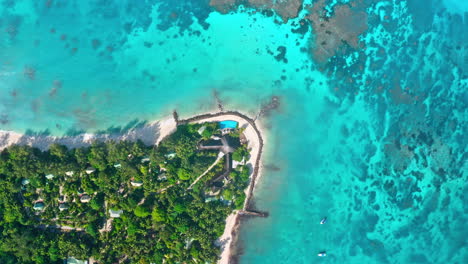 la isla privada de denis en las seychelles