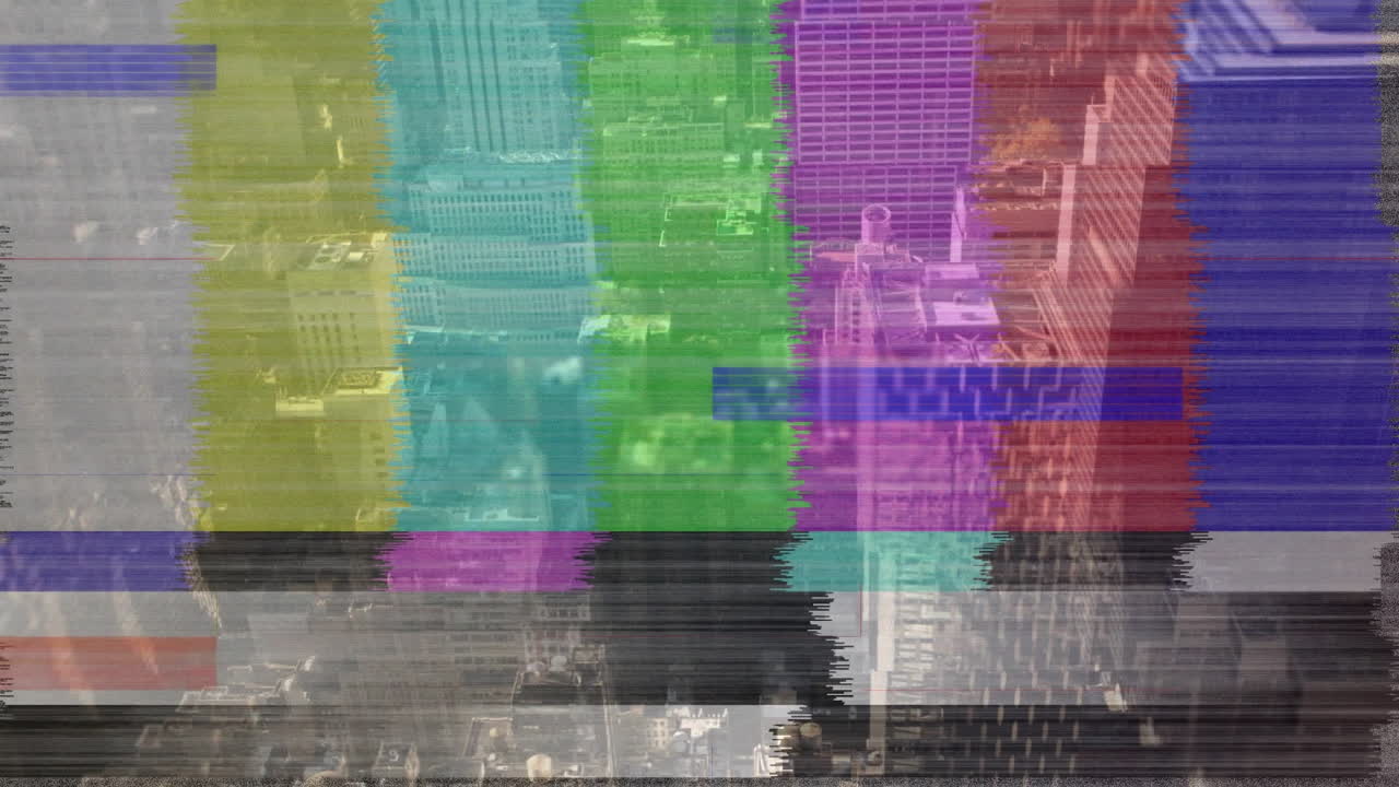 다채로운 정적 및 건물