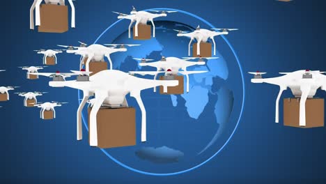 Drone-delivering-packages-internationally