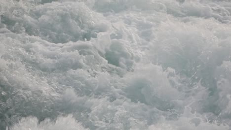 close-up of water foam