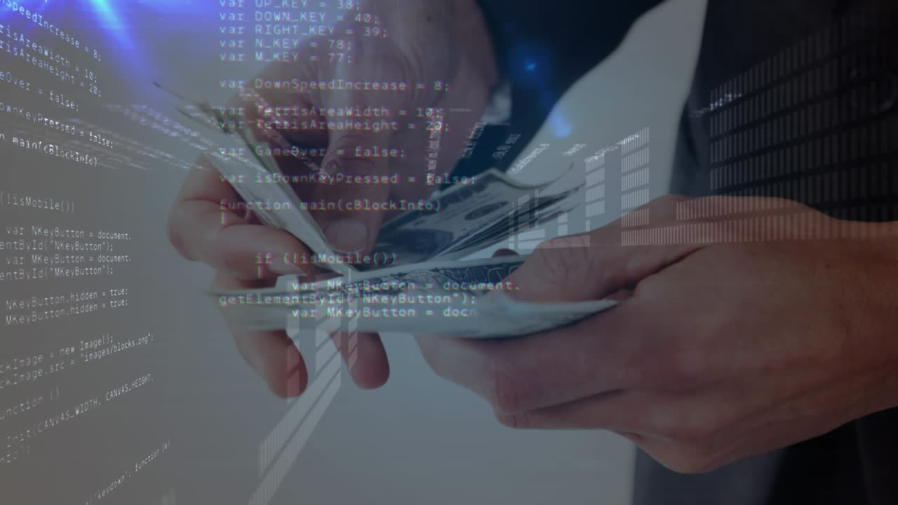 procesamiento de datos contra personas que cuentan dólares estadounidenses