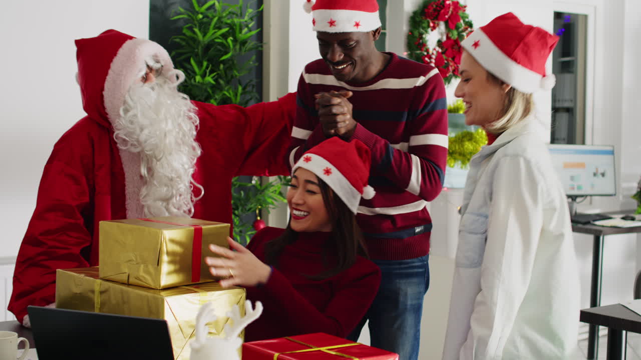 Christmas Office Party Celebration