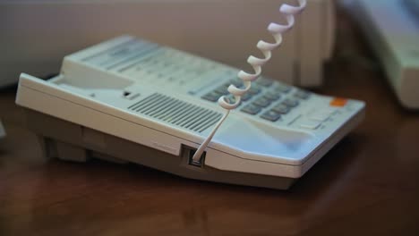 old corded phone