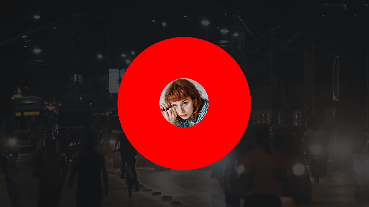 YouTube video template