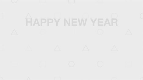 Happy-New-Year-with-geometric-pattern-on-white-gradient