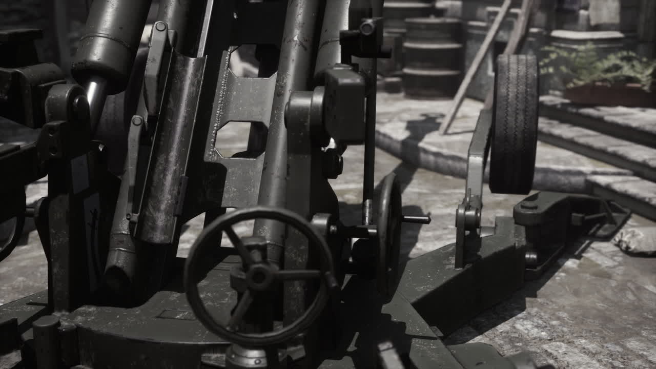 도시에서 대포 총