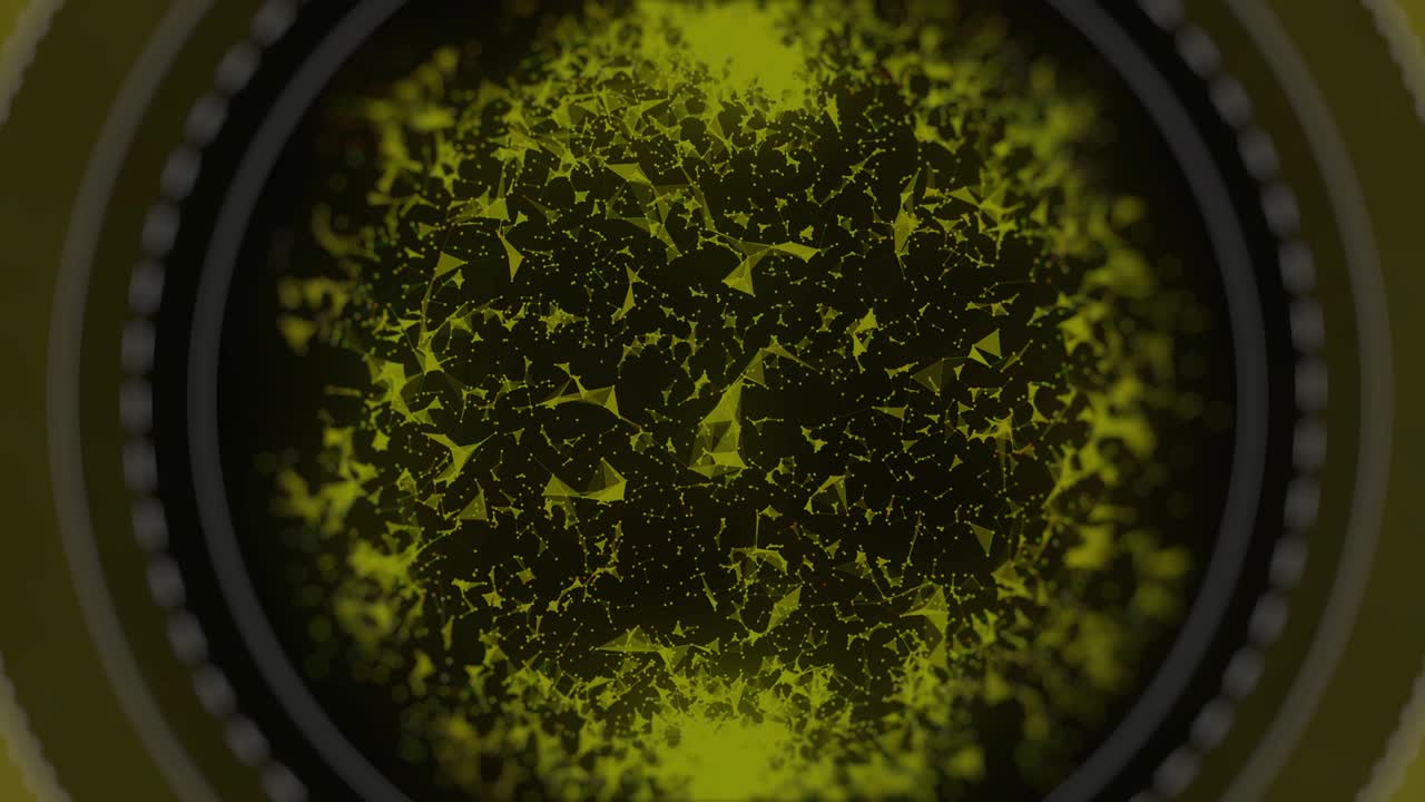 4K Abstracte Bolvormige Achtergrond Herhaalbaar