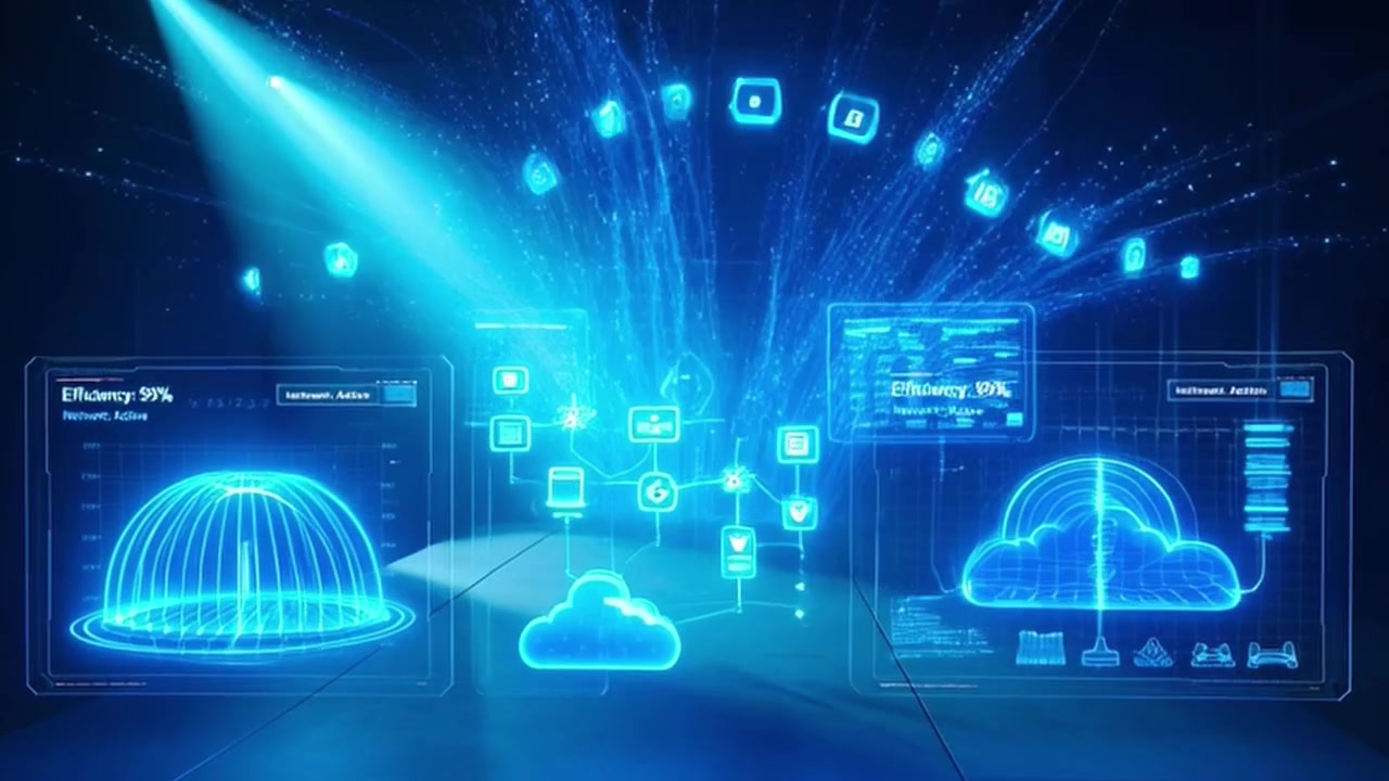 Digital Cloud Computing and Blockchain Network Visualization