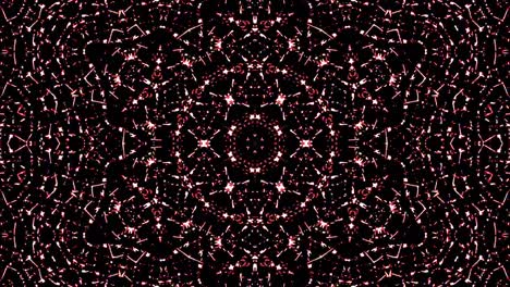 beautiful abstract kaleidoscope that shines, a radiant light that regulates the subtle movements