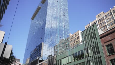 modern building in city chicago