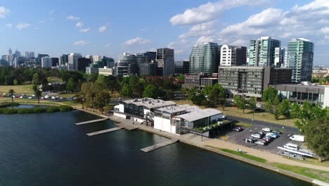 pull away from the boat sheds at albert park