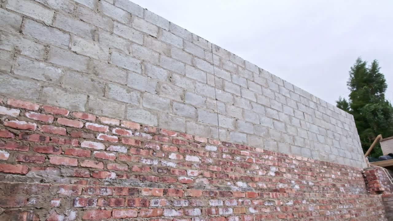 Brick and Block Wall Construction