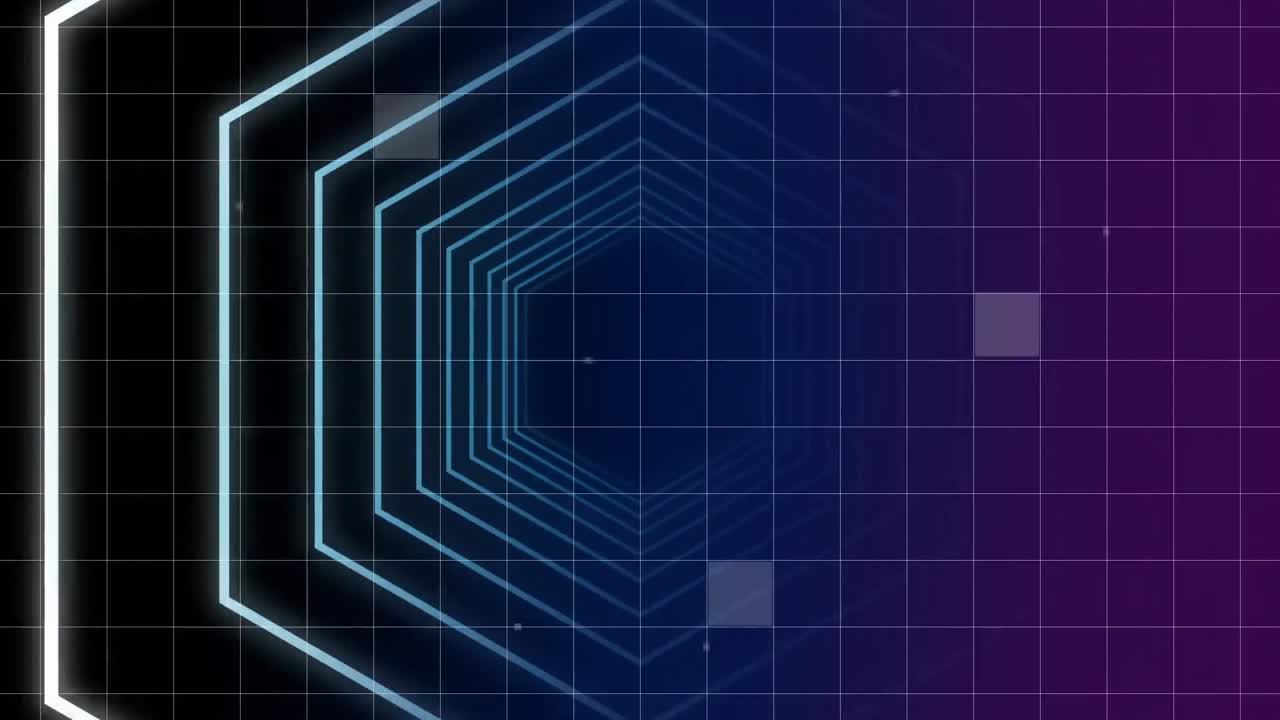 Hexagon shaped tunnel