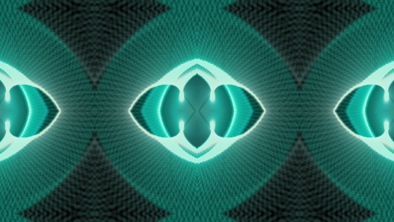 Moving kaleidoscope. 4K motion graphics