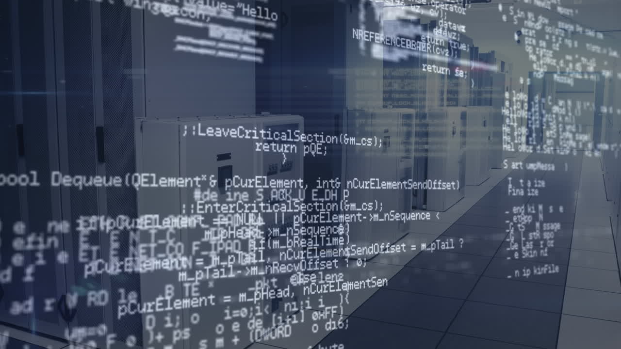 서버를 통해 데이터 처리의 애니메이션