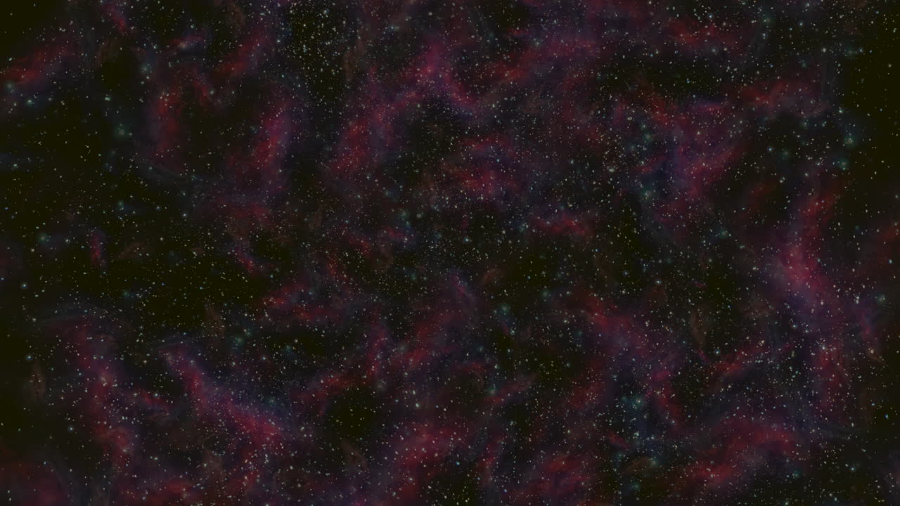 Magnífica nebulosa roja y púrpura: una visión impresionante de gas caliente y brillante en el espacio