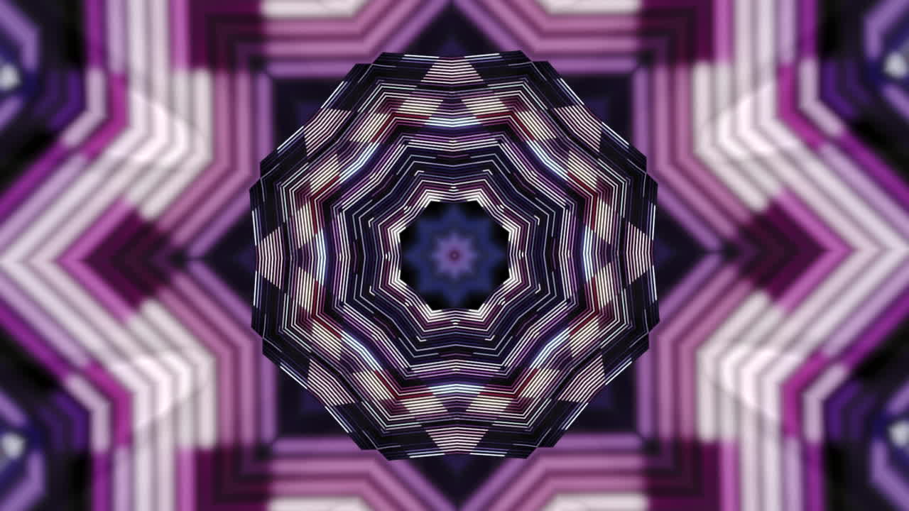 patrón de kaleidoscopio abstracto