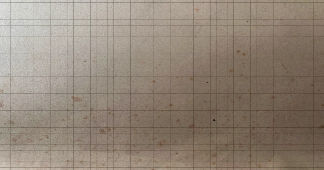 Vintage parchment paper texture with subtle mathematical gridlines forming across the screen. Perfect for educational videos, design mockups, and historical storytelling.