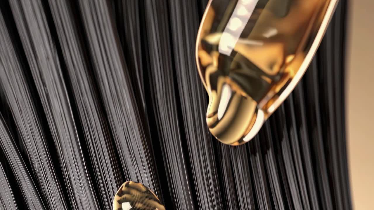 Applying Hair Oil to Black Hair