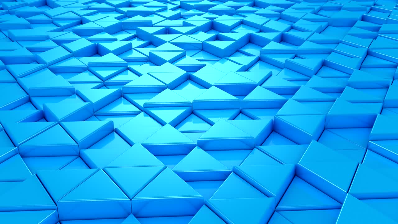 el fondo de los triángulos