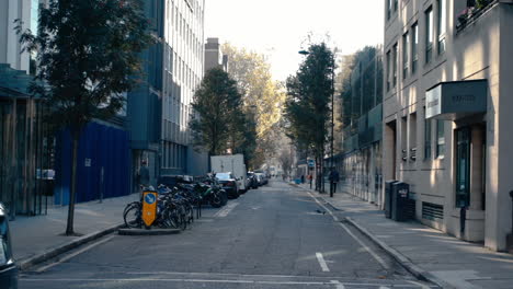 calle fitrzroy en el centro de londres, fitzovia