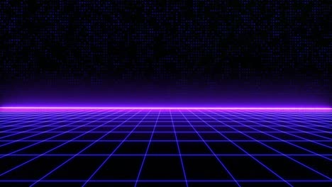 4k animation abstract wireframe landscape fly through the moutain idea graphic motion.