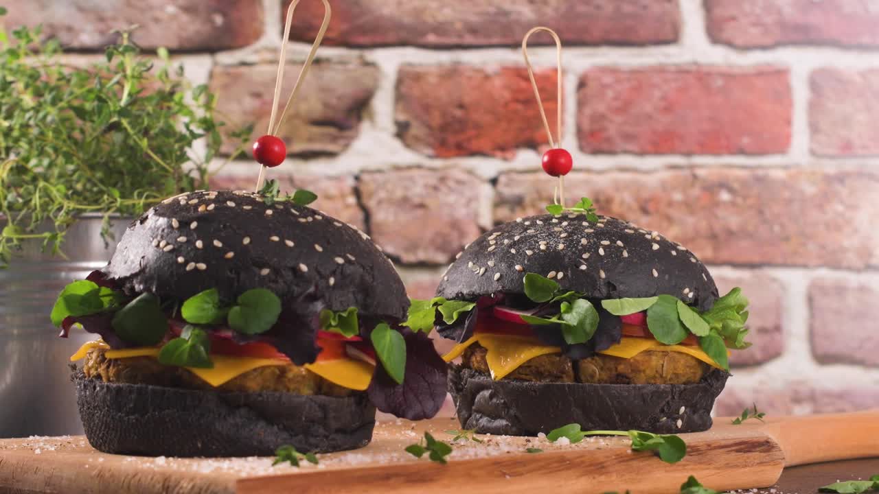 hamburguesas de verduras a la parrilla