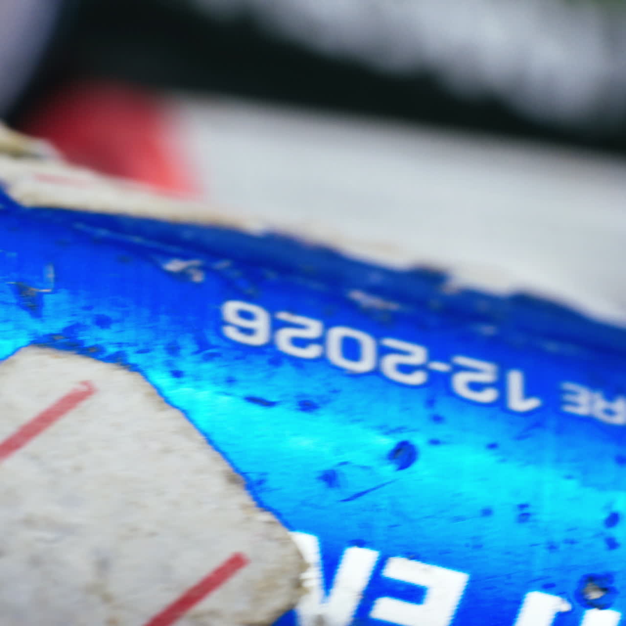 Multiple used Varta AA alkaline batteries are seen arranged in a pile. Hazardous waste concept