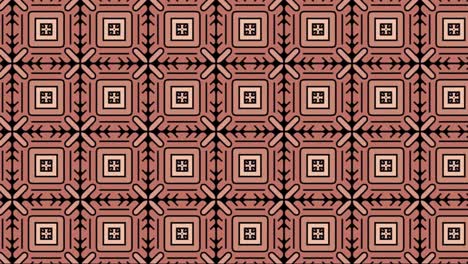 a seamless tile pattern illustration with crosses and squares