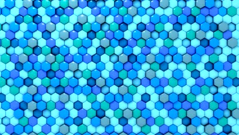 4k blue honeycomb