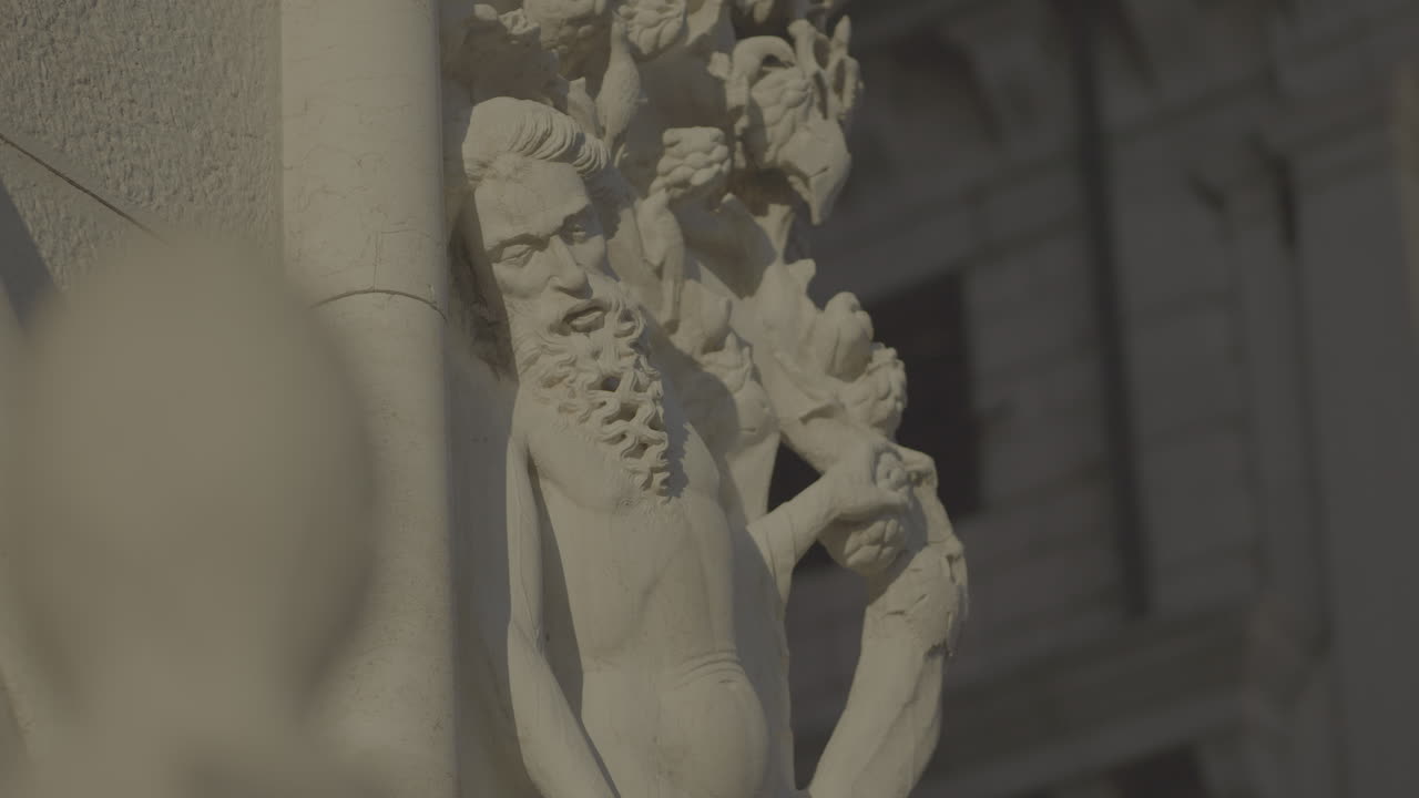 Ornamental Stone Carving Detail