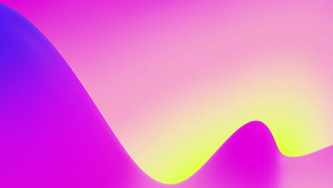 4k seamless loop with abstract fluid blue violet gradients, inner glow wavy surface. beautiful color gradients as abstract liquid background, smooth animation. 3d in flat pleasant modern style 3