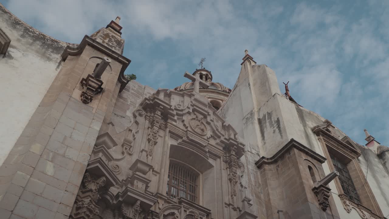 Exterior View of a Historic Church