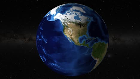 animation of earth zooming to highlight missouri, usa