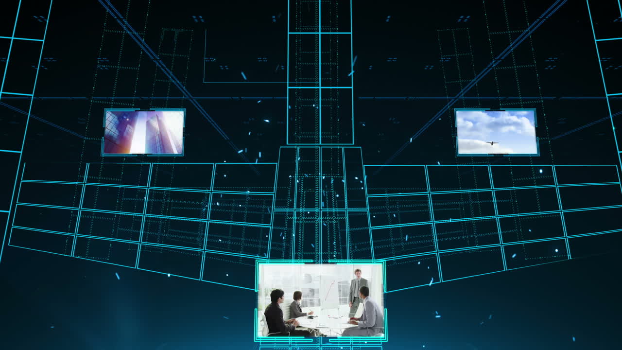 비즈니스 상황의 애니메이션