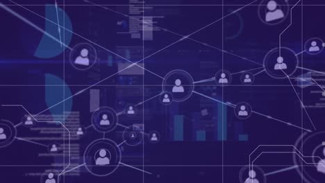 network of connections and data processing