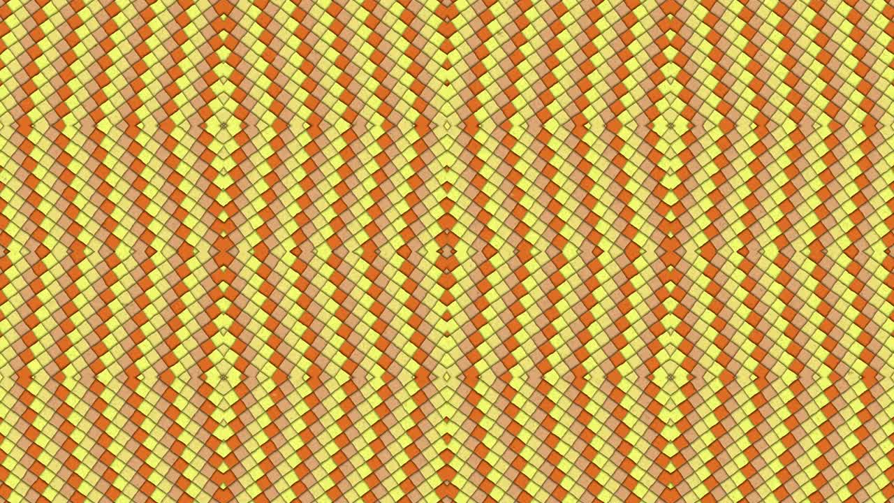 formas caleidoscópicas rombo colorido fondo de bucle sin costuras