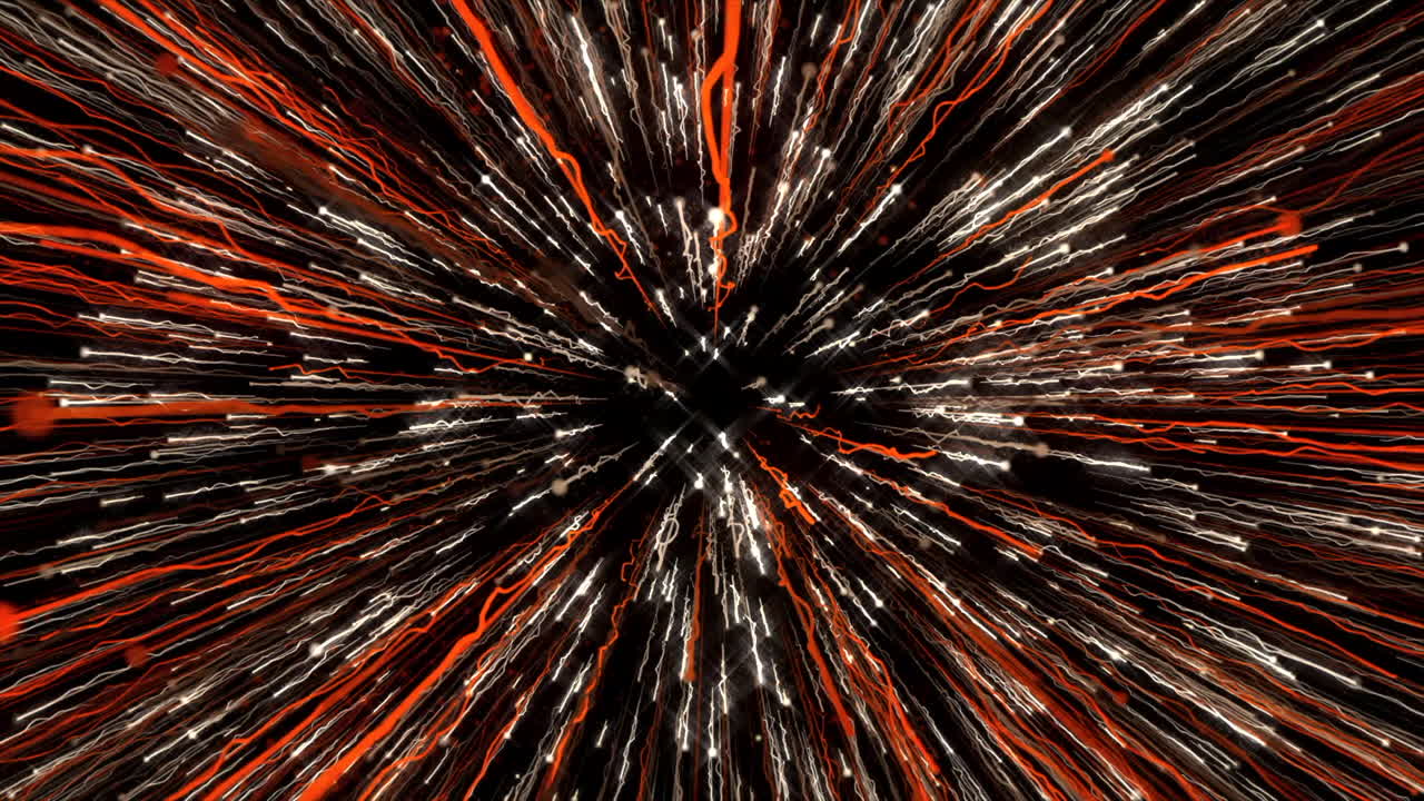 explosión abstracta de luz y color