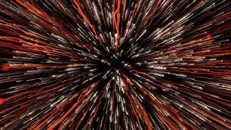 Abstract Explosion of Light and Color