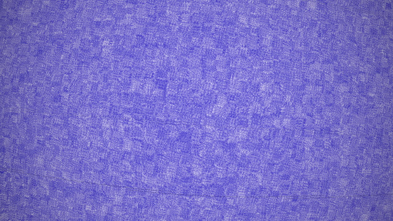 Close-up view of a blue grid pattern on a lightweight fabric like cotton or linen. The pattern consists of small squares in varying shades of blue, creating a visually appealing design