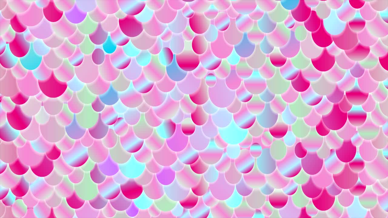 animación de video a escala de papel de aluminio holográfico de colores