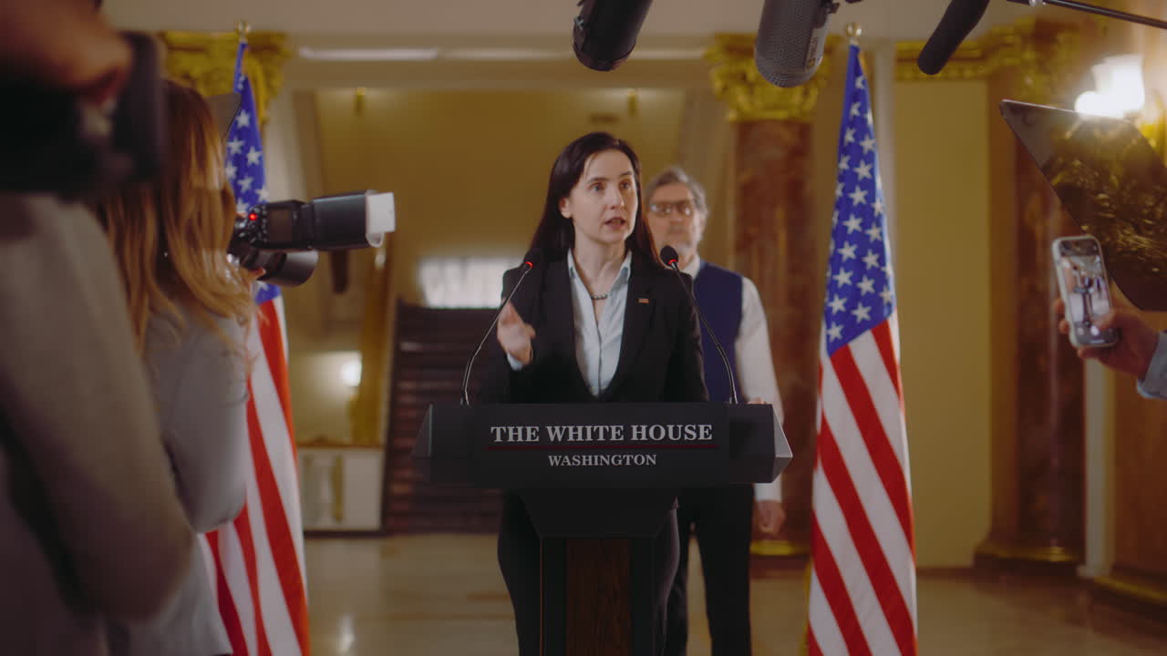 백악관 기자회견