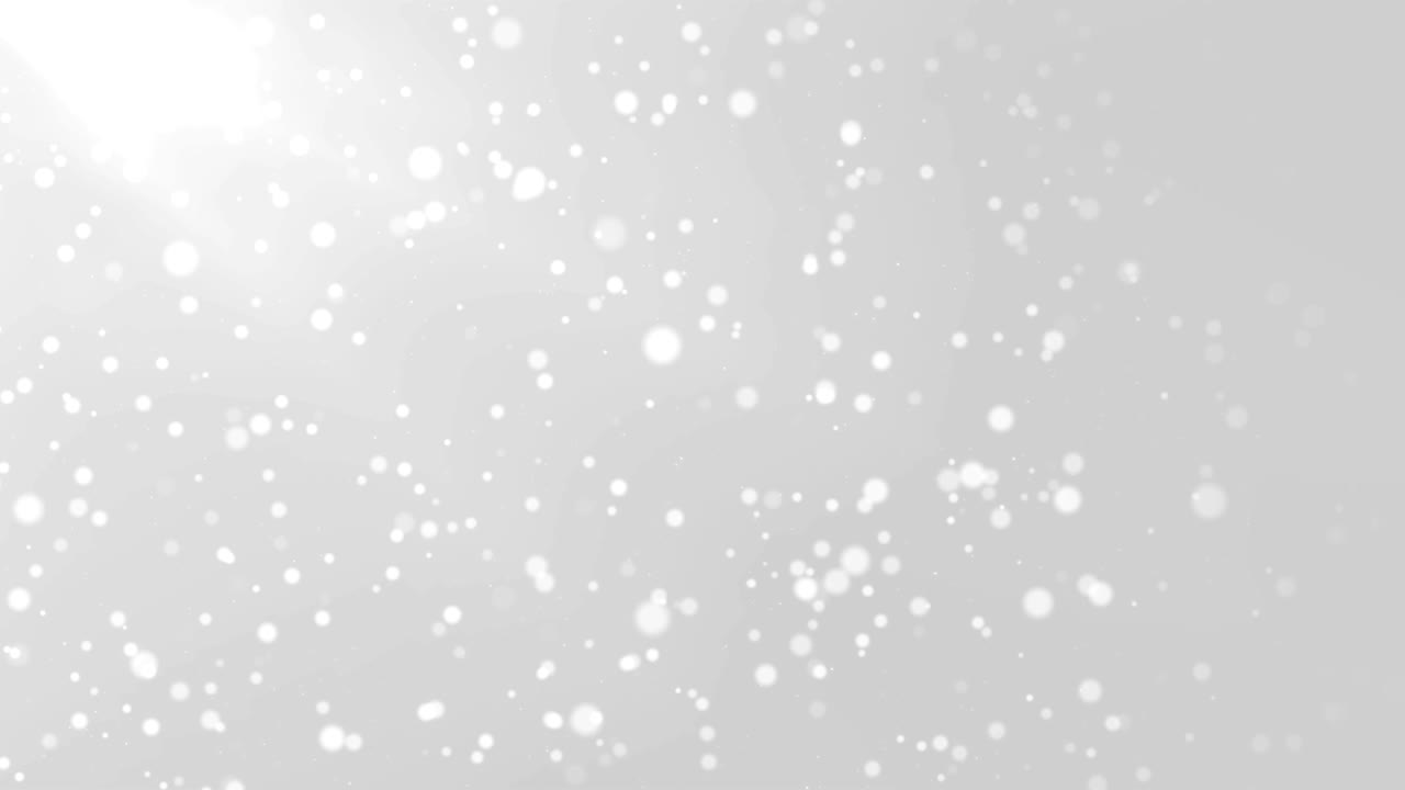 fondo abstracto blanco y gris con luces bokeh brillantes. bucle sin costuras, 4k