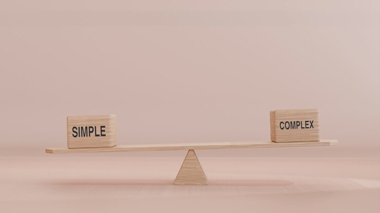 SIMPLE AND COMPLEX BALANCING ON SEESAW